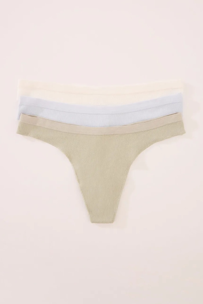 Tanga women'secret 4939027 bílá AW25