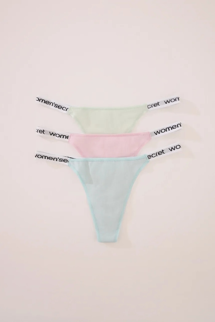 Tanga women'secret 4939029 zelená AW25