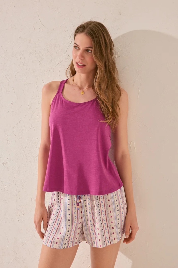women'secret pantaloni scurți de pijama 3709676 alb AW25