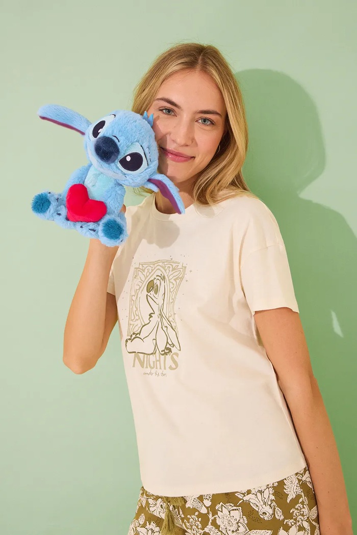 Oblečení Pyžamo women'secret LILO & STITCH 3139906 béžová