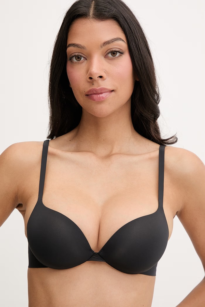 GOD SAVE QUEENS sutien fără cusături ULTIMATE PUSH-UP BRA negru GSQ.139.111