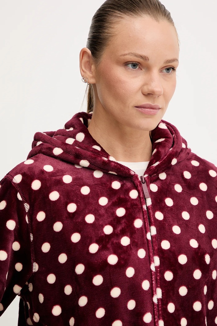 Župan United Colors of Benetton burgundské 6FK81800U