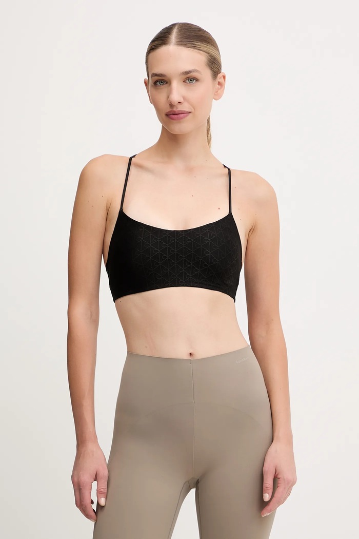 Podprsenka Calvin Klein Performance jemně vyztužené černá LVGWF5K133