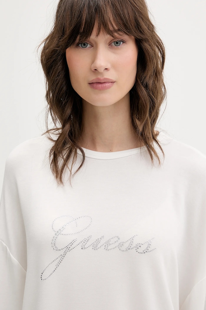Pyžamo Guess O5BX21.K3352 béžová