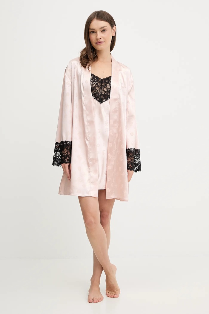 Guess hálóköpeny SYLVIE O5BX08.W4732 rózsaszín AW25