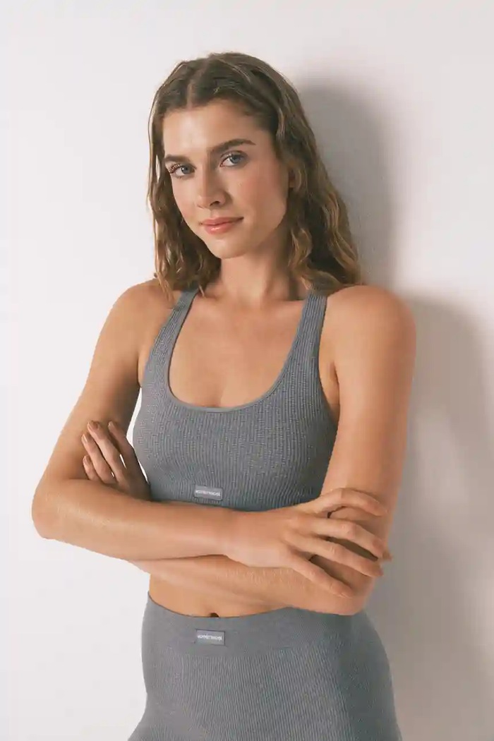 Сутиен women'secret без банели сив 5102007