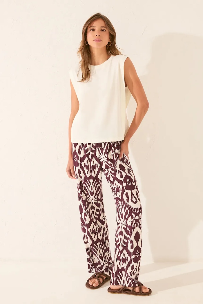 Pyžamové tričko women'secret 3272262 béžová