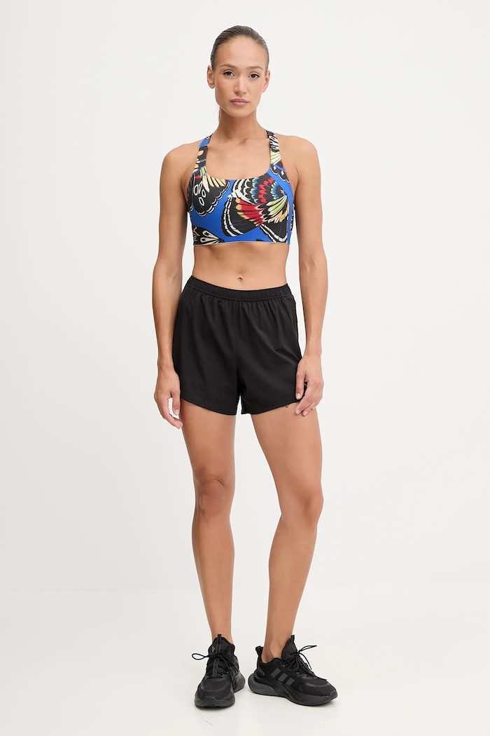 adidas Performance biustonosz sportowy x Farm Rio JL8626 niebieski AW25