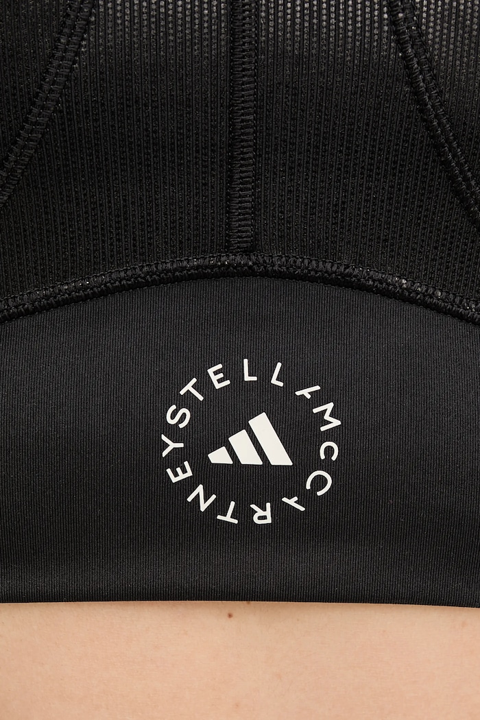 Biustonosz sportowy TruePurpose adidas by Stella McCartney JM6089 czarny