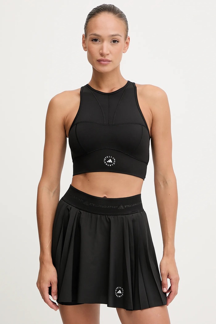 Športová podprsenka adidas by Stella McCartney TruePurpose bez kostíc čierna JW4545