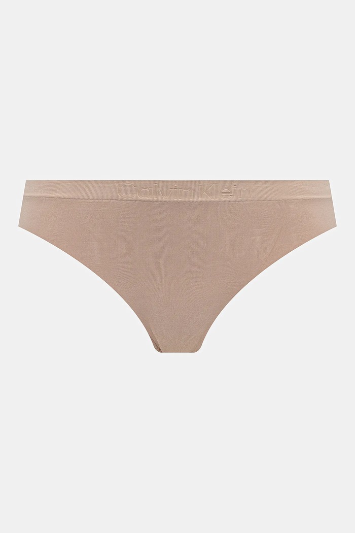 Îmbrăcăminte Calvin Klein Underwear chiloți full brief pentru femei pachet de 3 LV00QD5212 bej