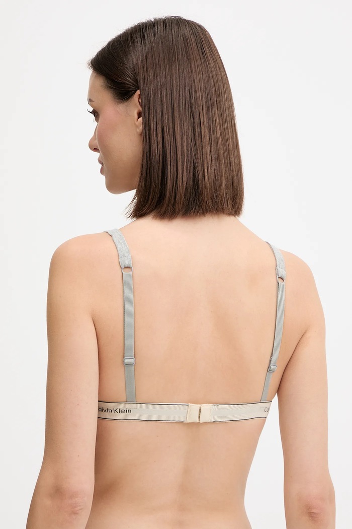 Oblečení Podprsenka Calvin Klein Underwear LV00QF8369 šedá