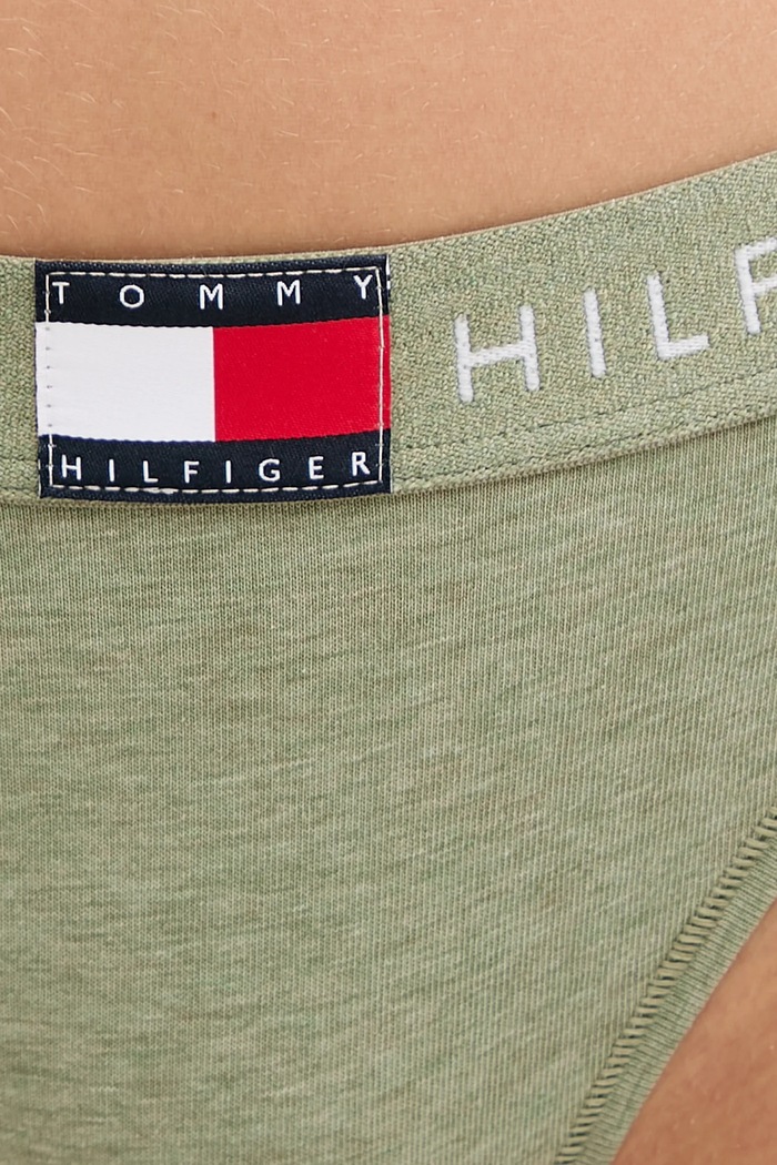 Tangice Tommy Hilfiger zelena UW0UW06095