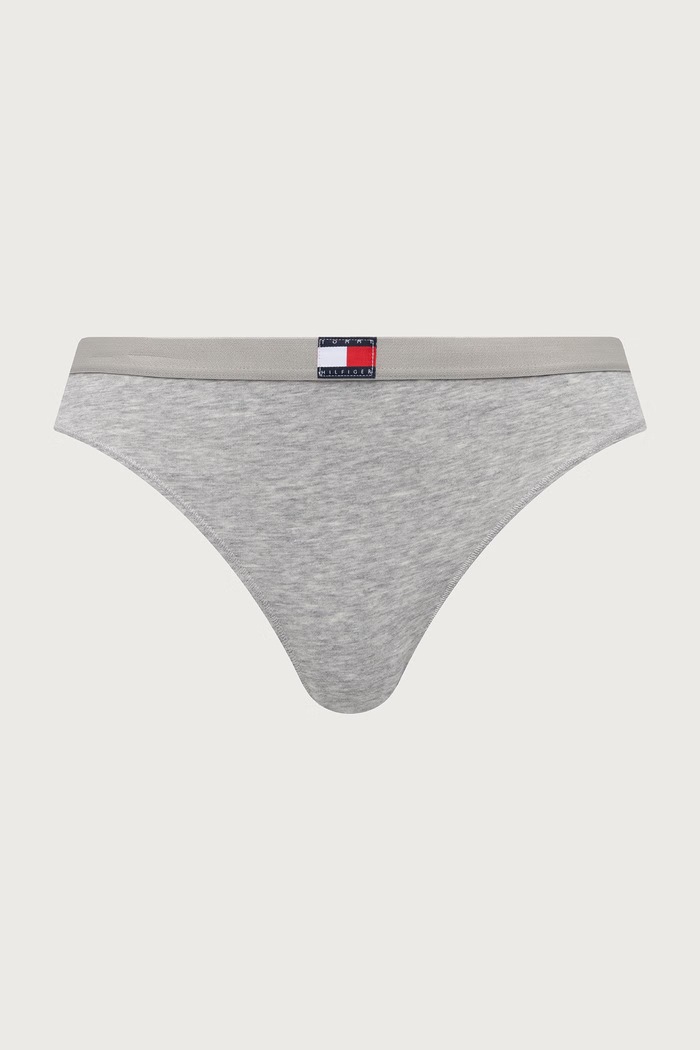 Tommy Hilfiger Stringi damskie z bawełną 3-pack UW0UW06139 różowy SS26