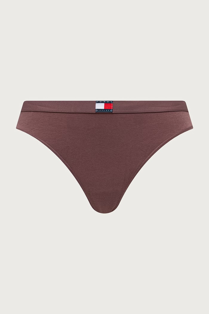 Odzież Tommy Hilfiger Stringi damskie z bawełną 3-pack UW0UW06139 różowy