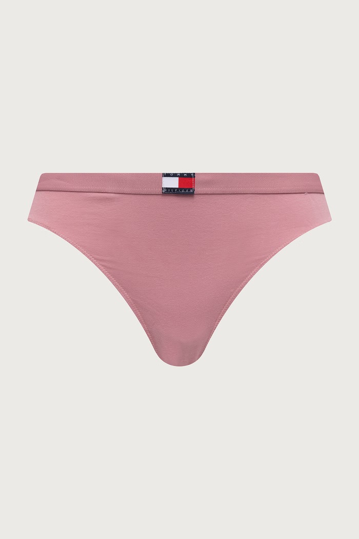 Odzież Tommy Hilfiger Stringi damskie z bawełną 3-pack UW0UW06139 granatowy