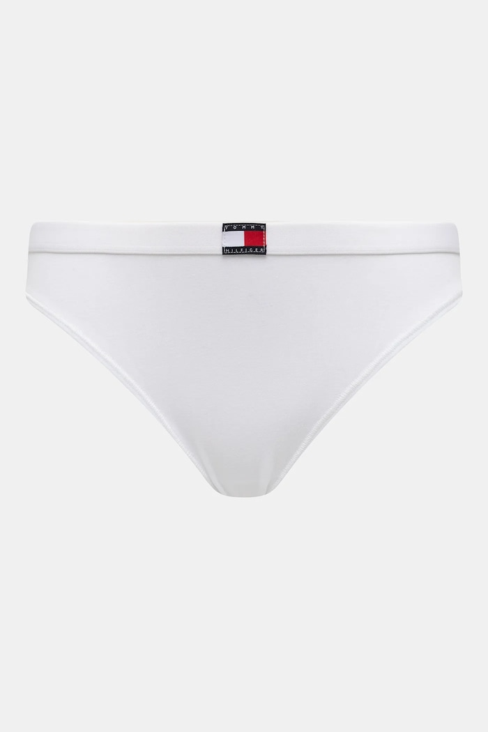 Îmbrăcăminte Tommy Hilfiger Chiloți full brief de femei cu bumbac pachet de 3 UW0UW06141 alb