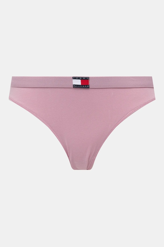 Tommy Hilfiger dámské kalhotky s bavlnou 3-pack fialová UW0UW06141