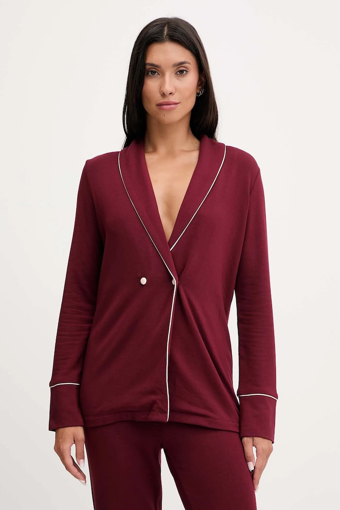 Twinset pigiama 252LL2FAA granata AW25