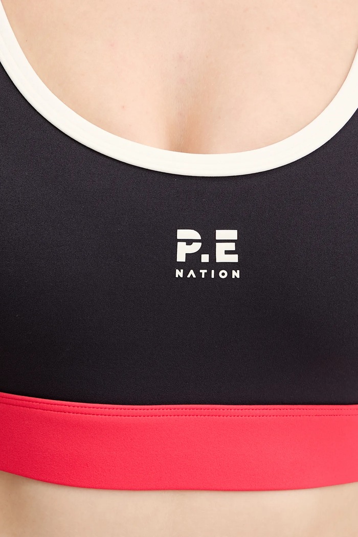 Športová podprsenka P.E Nation Pursuit 253C018 tmavomodrá