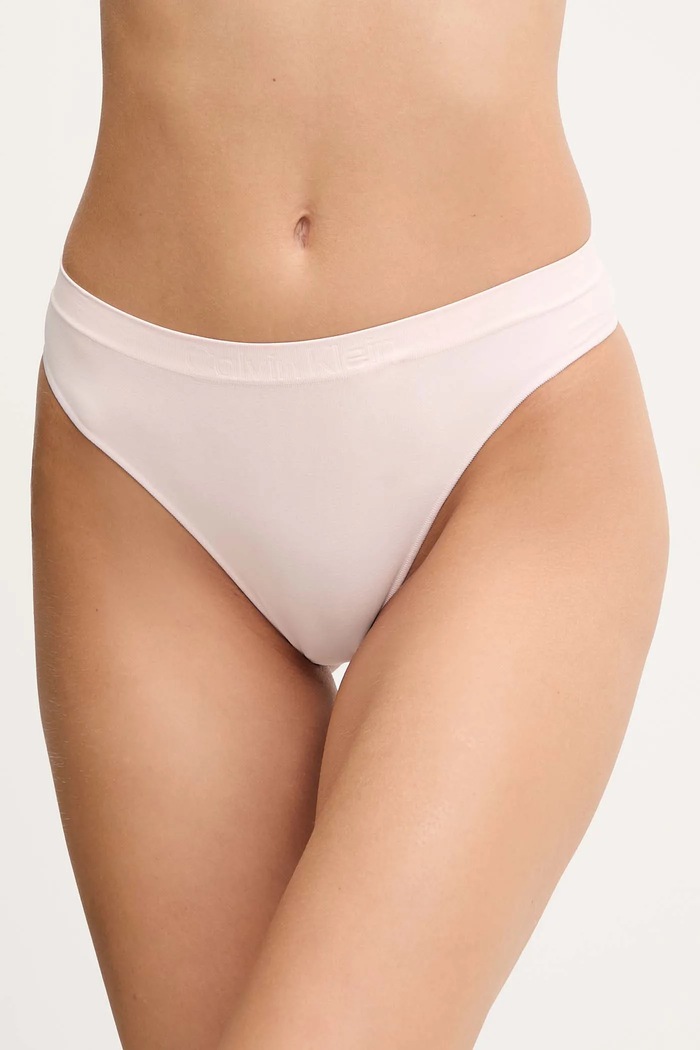 Calvin Klein Underwear tanga tanga roz LV00QD3958