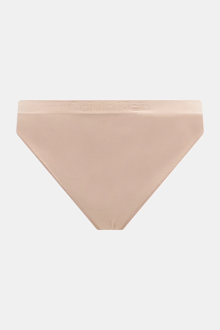 Oblečení Calvin Klein Underwear tanga dámské 3-pack LV00QD5211 béžová