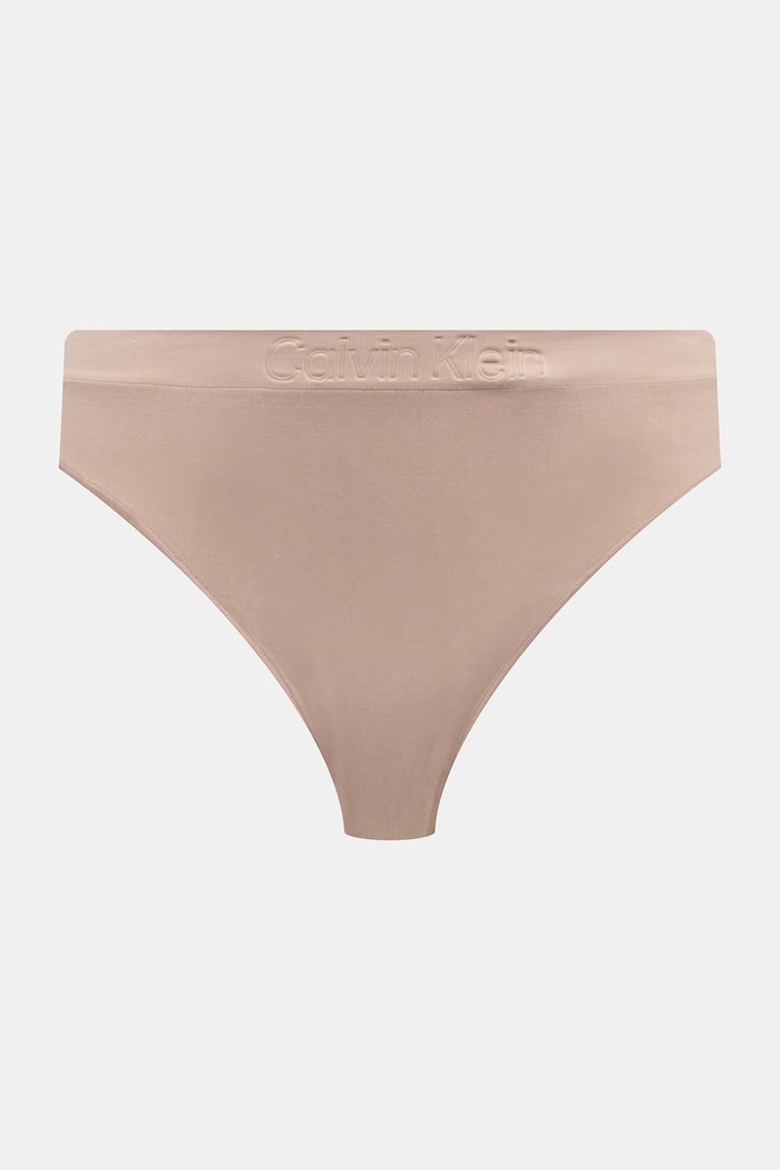 Calvin Klein Underwear tanga dámské 3-pack hnědá LV00QD5211