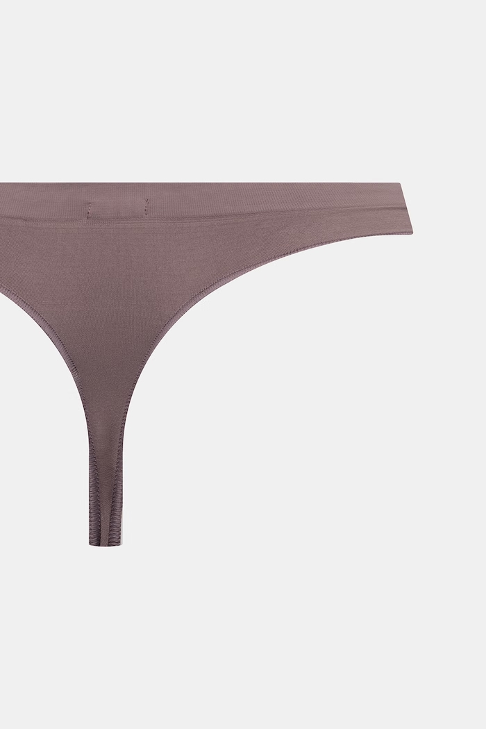 Calvin Klein Underwear tanga dámské 3-pack LV00QD5211 hnědá