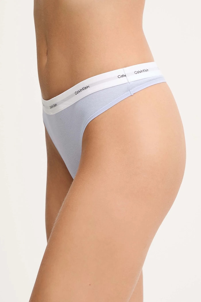Calvin Klein Underwear прашки дамски с памук LV00QD5357 виолетов SS26