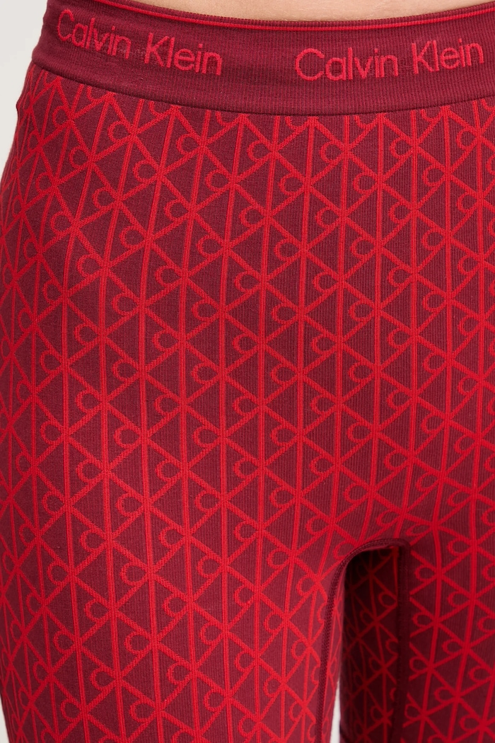 Calvin Klein Underwear szorty lounge bordowy LV00QF8488