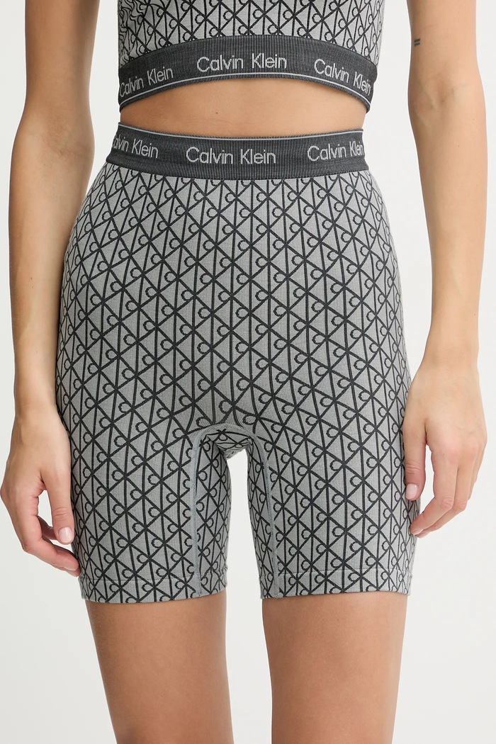 Calvin Klein Underwear pantaloni scurți de lounge tricotaj gri LV00QF8488