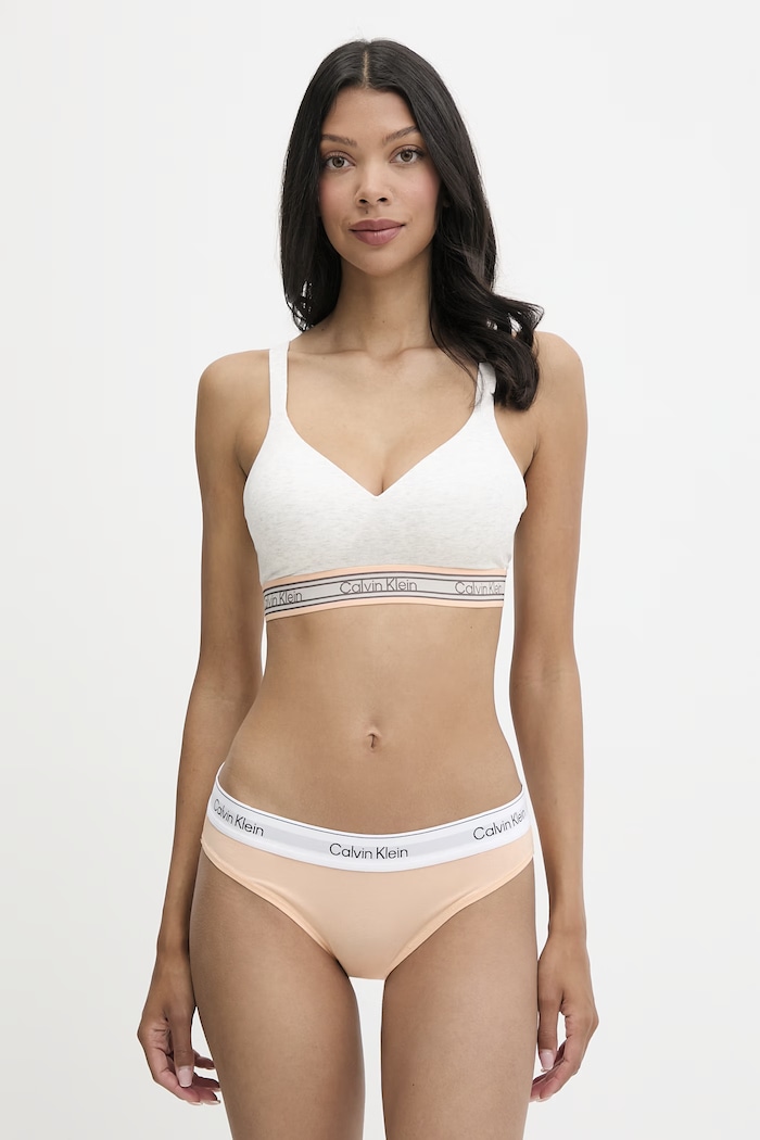 Calvin Klein Underwear chiloți full brief pentru femei cu bumbac LV00QF8520 portocaliu SS26