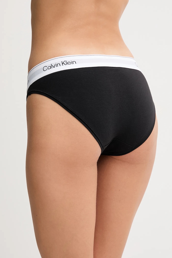 Ρούχα Calvin Klein Underwear Κιλότα γυναικεία με βαμβάκι LV00QF8520 μαύρο