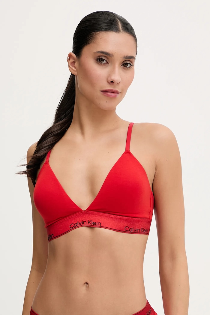 Calvin Klein Underwear biustonosz dzianina czerwony LV00QF8548