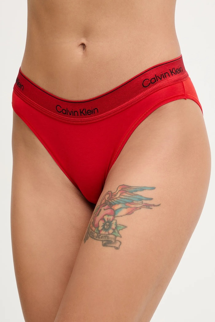 Nohavičky Calvin Klein Underwear nohavičky červená LV00QF8550