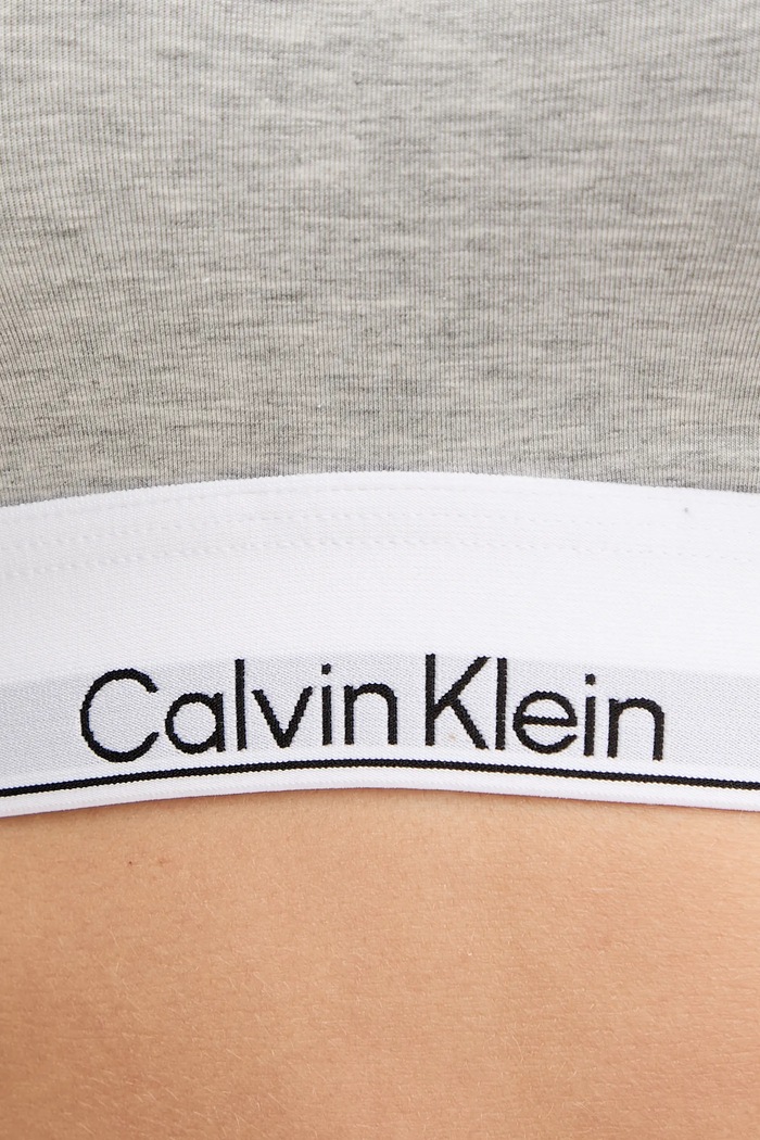 Calvin Klein Underwear braletka s bavlnou LV00QF8500 sivá