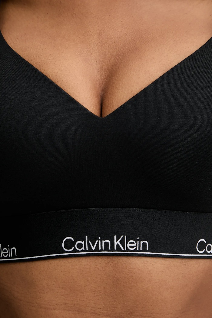 Îmbrăcăminte Calvin Klein Underwear bustieră cu bumbac LV00QF8500 negru