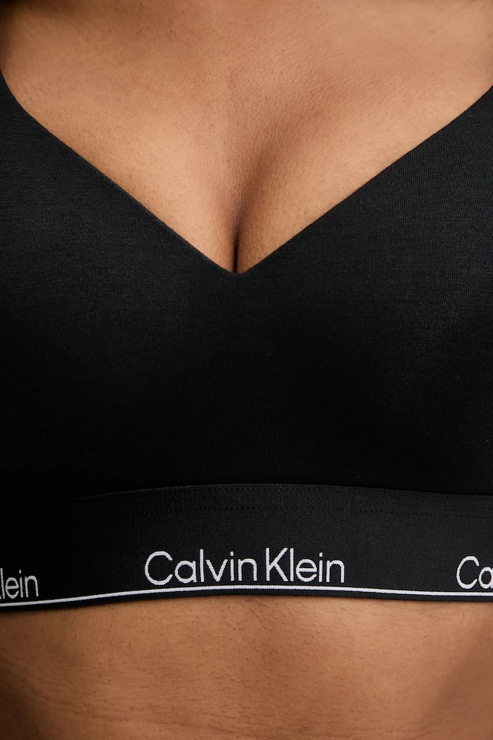 Îmbrăcăminte Calvin Klein Underwear bustieră cu bumbac LV00QF8500 negru