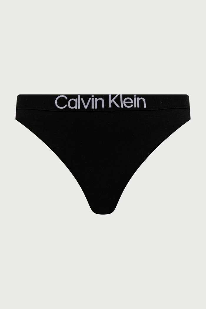 Calvin Klein Underwear stringi damskie bawełniane z elastanem 5-pack LV00QD5331 różowy AW25