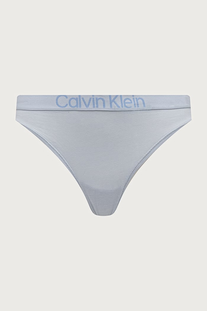 Calvin Klein Underwear stringi damskie bawełniane z elastanem 5-pack różowy LV00QD5331