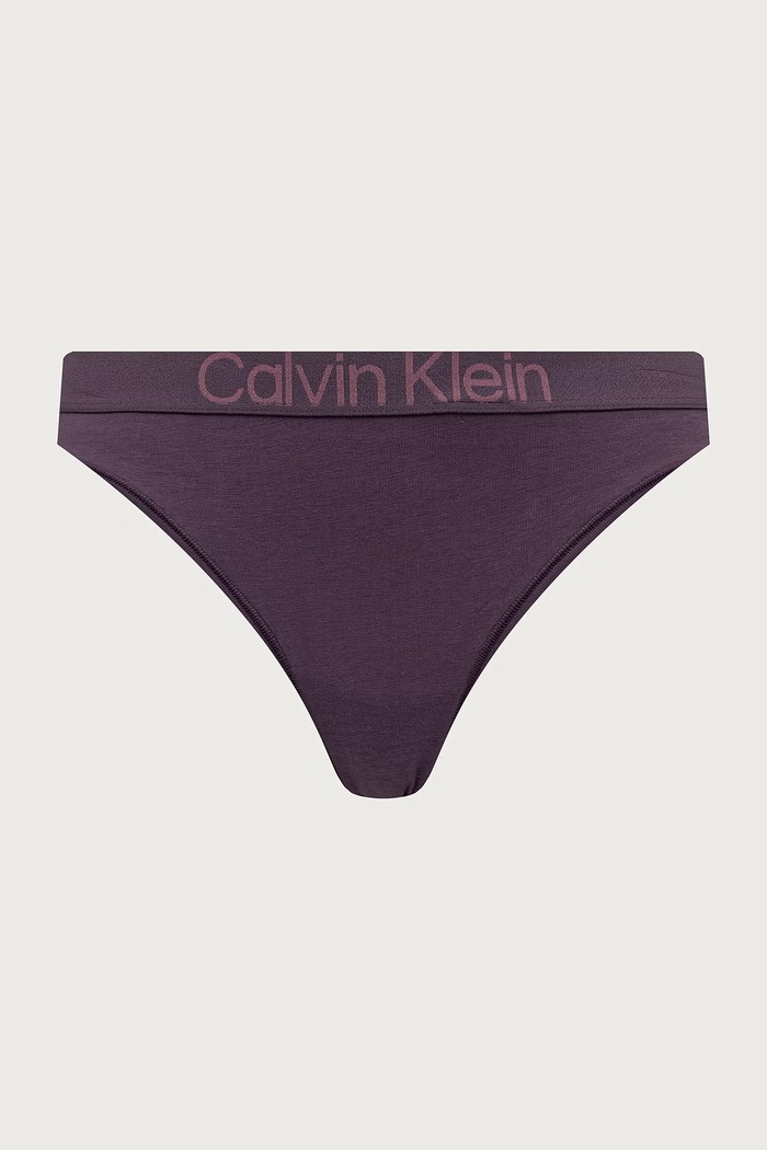 Calvin Klein Underwear stringi damskie bawełniane z elastanem 5-pack LV00QD5331 różowy