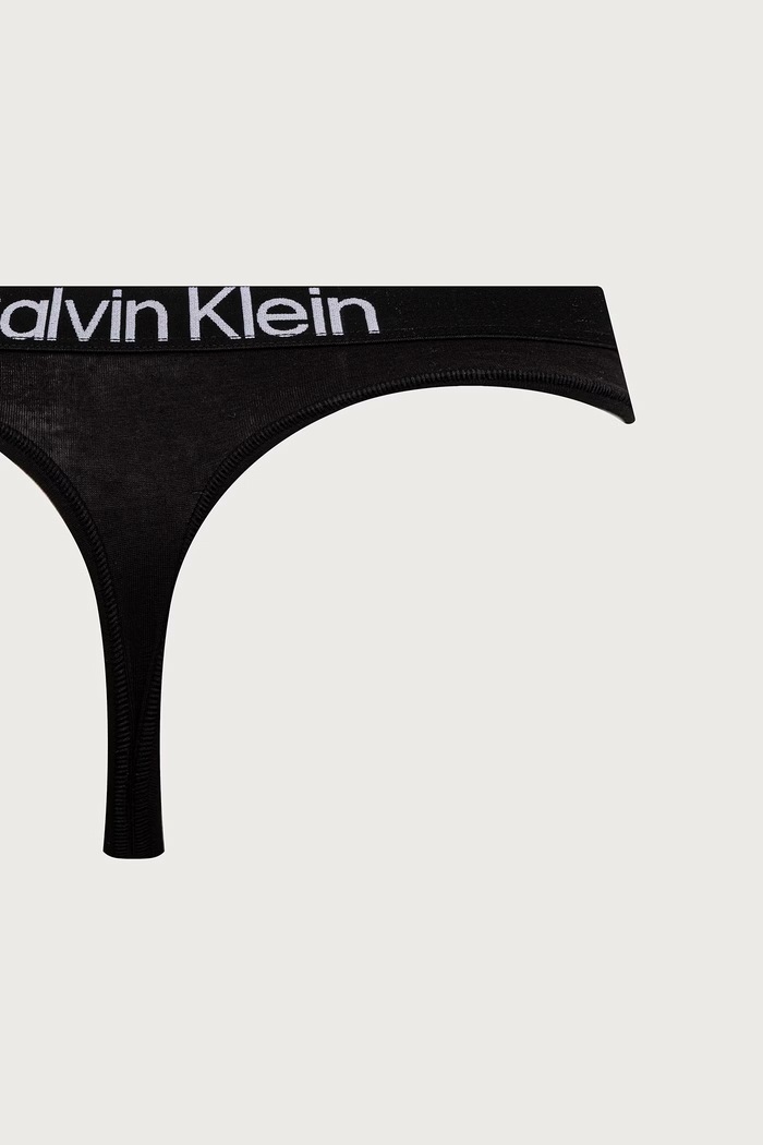 Calvin Klein Underwear stringi damskie bawełniane z elastanem 5-pack LV00QD5331