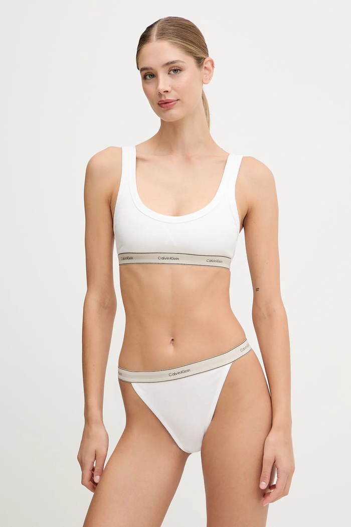 Σουτιέν Calvin Klein Underwear LV00QF8365 λευκό AW25