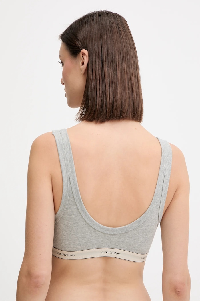 Oblečenie Podprsenka Calvin Klein Underwear LV00QF8365 sivá