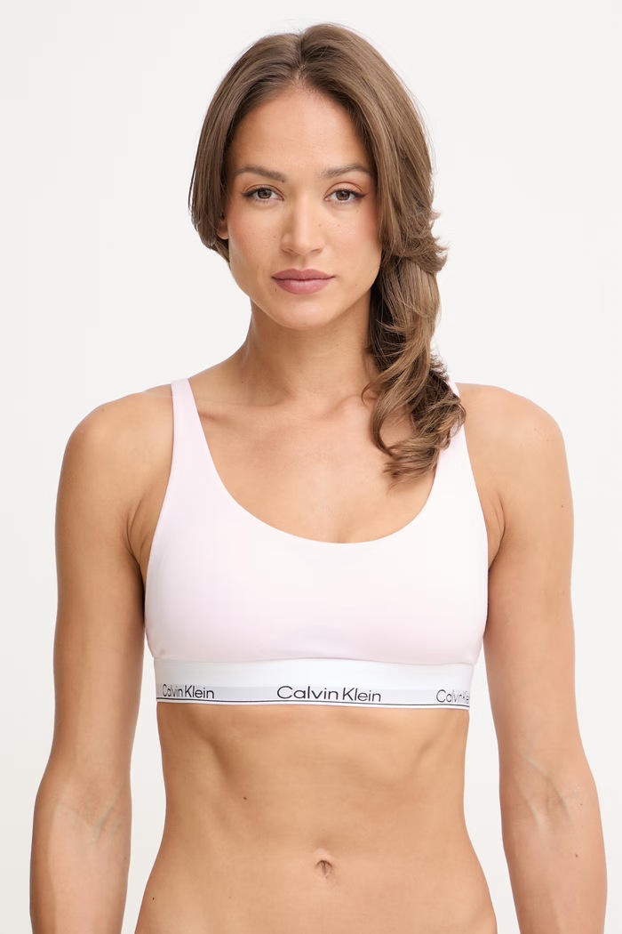 Calvin Klein Underwear braletka s bavlnou ružová LV00QF8503