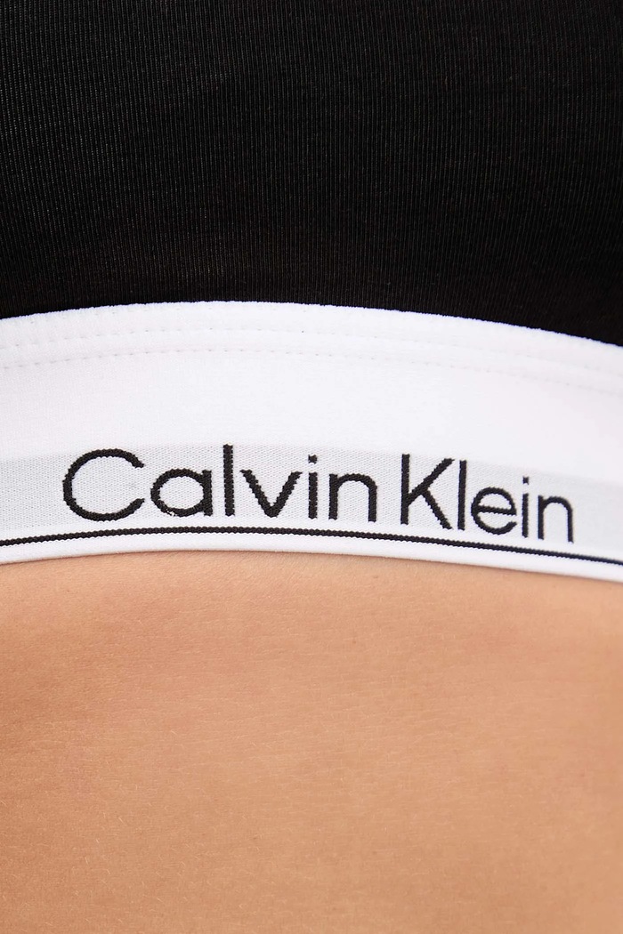 Calvin Klein Underwear braletka s bavlnou čierna LV00QF8503