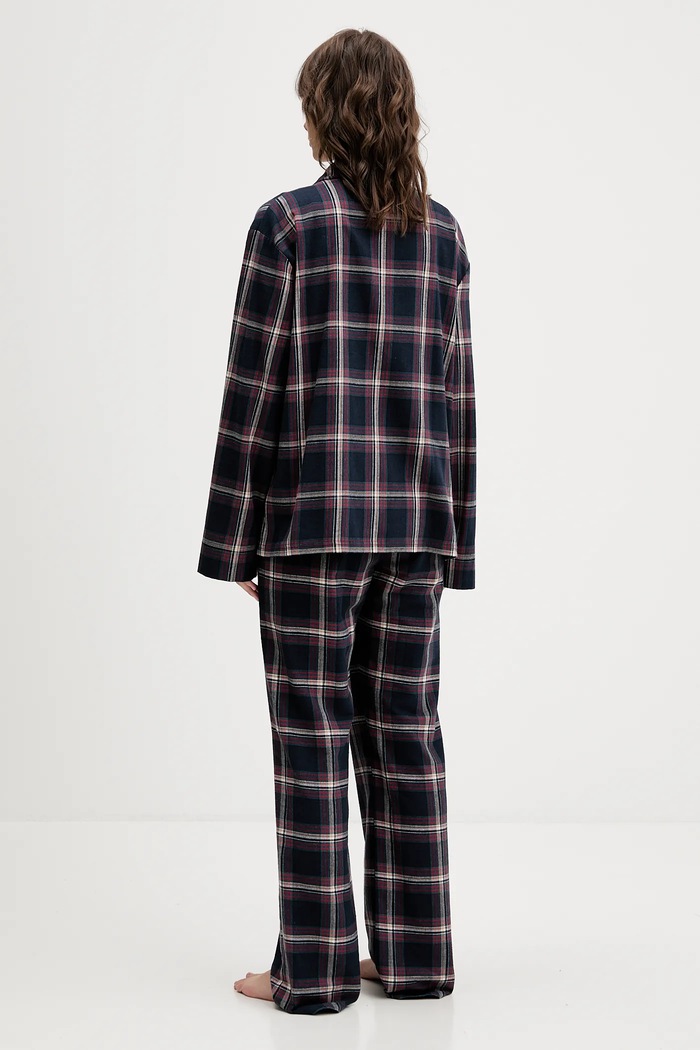 BOSS pijama Holiday_Long Set bleumarin 50550231
