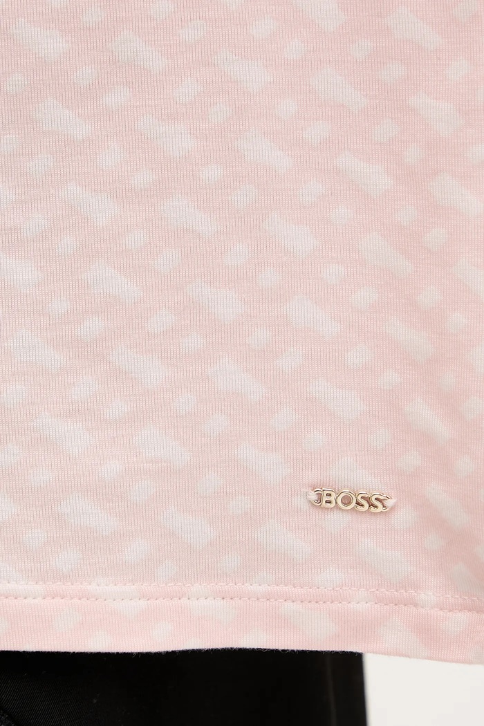 BOSS longsleeve de pijama B Logo LS-Shirt 50550693 roz