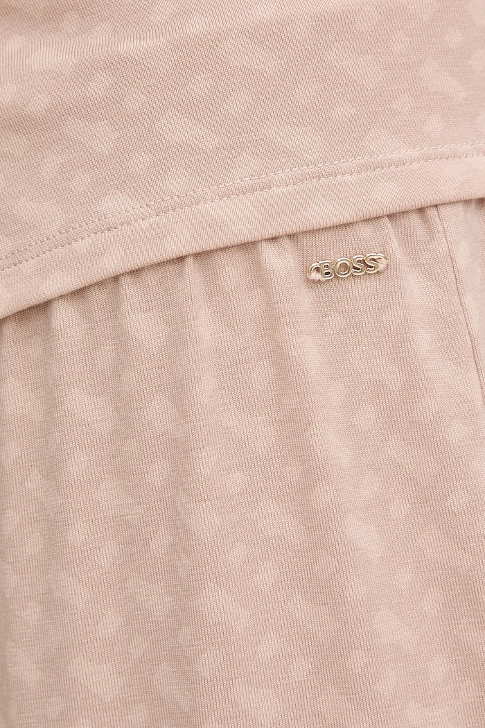 Піжамні штани BOSS B Logo Pants бежевий 50550711