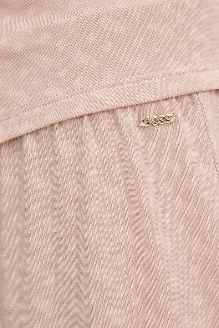 Піжамні штани BOSS B Logo Pants бежевий 50550711